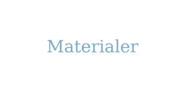 Materialer